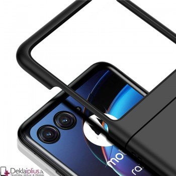 Plastikinis ploniausias dėklas - juodas (Motorola Razr 50)
